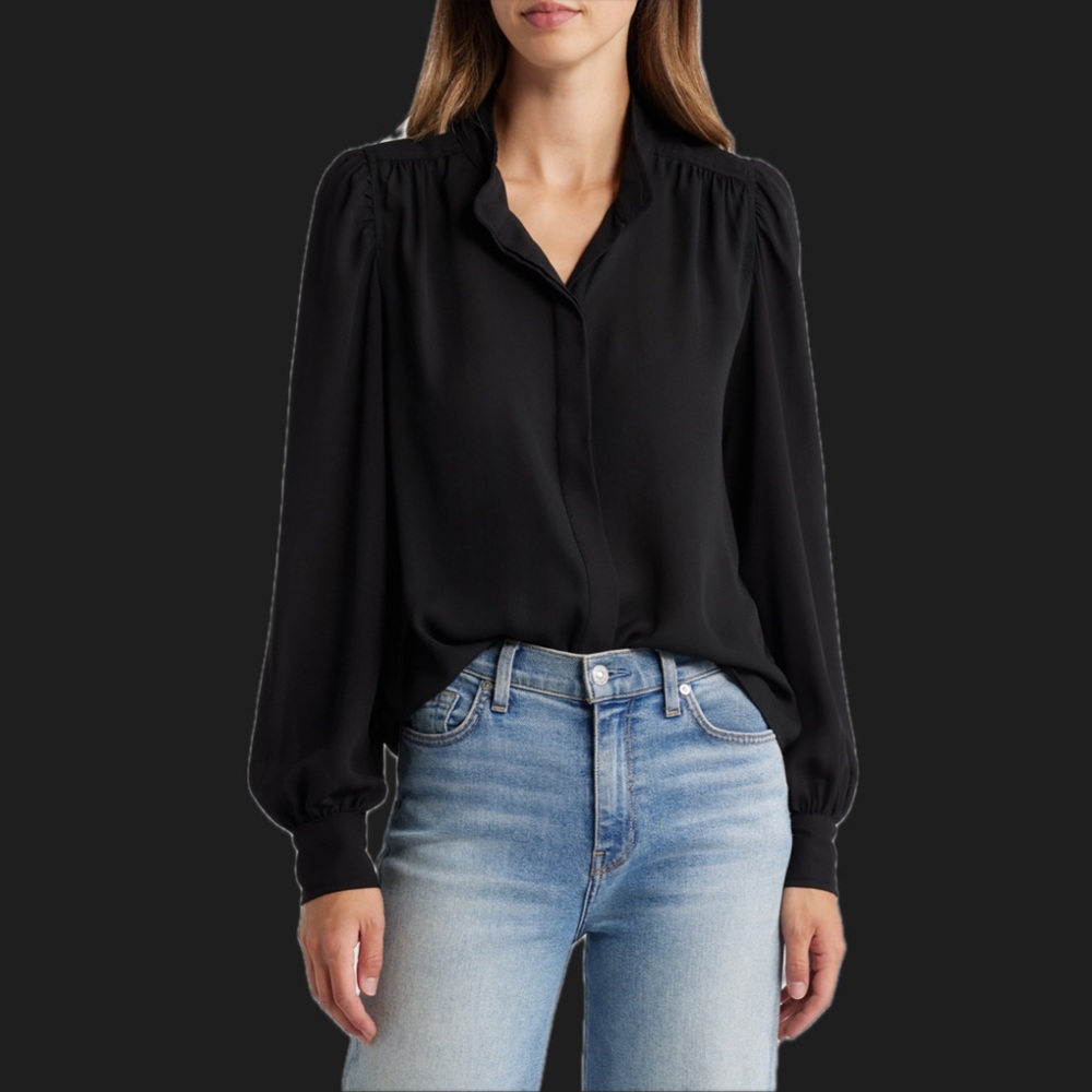CeCe Women’s OLIVE GREEN Blouse